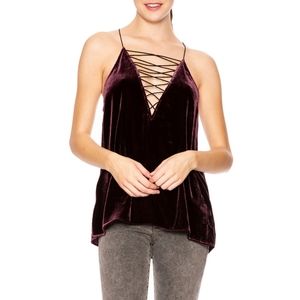 Cami NYC Camilla Velvet Top